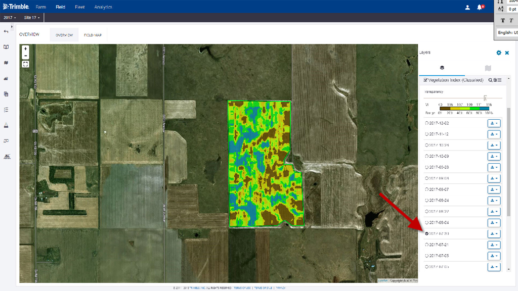 Crop Health Imagery